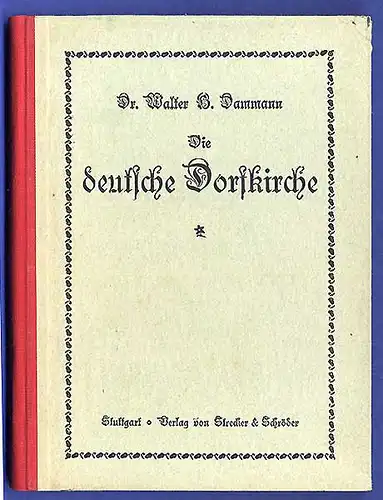 Deutschland Architektur und Kultur Geschichte Deutsche Dorf Kirche Buch 1910