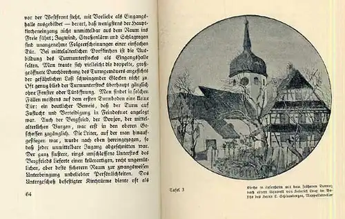 Deutschland Architektur und Kultur Geschichte Deutsche Dorf Kirche Buch 1910