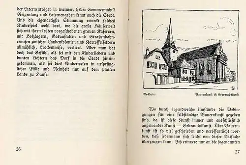 Deutschland Architektur und Kultur Geschichte Deutsche Dorf Kirche Buch 1910