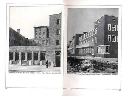 Deutsche Architektur Bauhaus Poelzig Rading Krahl Bartning Bildband 1928