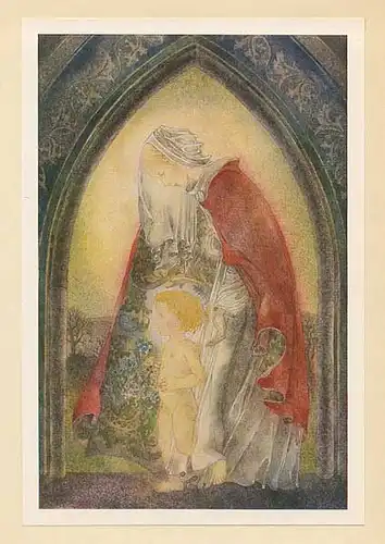 Elfen Fee Kunst Grafik Morgenstern Gedichte Sulamith Wülfing Buch 1934
