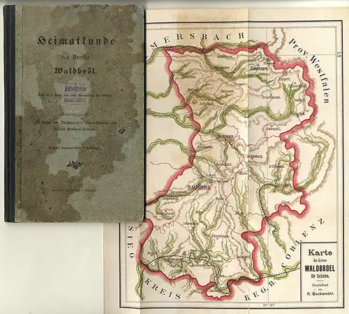 Rhein Westfalen Kreis Waldbröl Denklingen Morsbach Geschichte Heimatkunde 1889