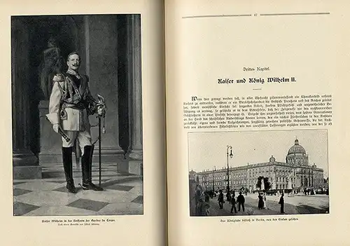 Deutschland Adel Kaiser Wilhelm 25 Jahre Thron Jubiläum Prachtband 1913