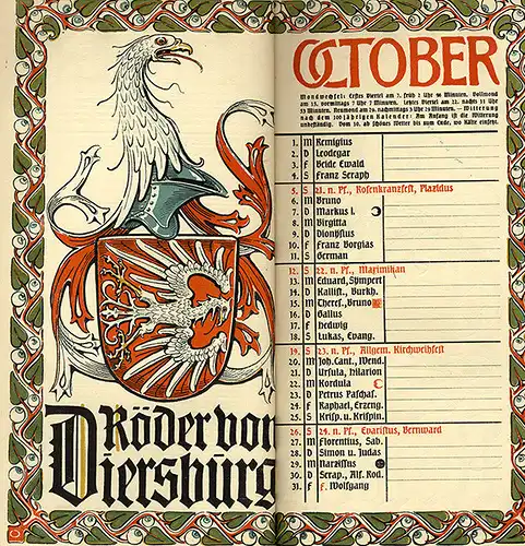 München Wappen Kalender Deutscher Adel Schwarzburg Beust Habsburg Rotberg 1913