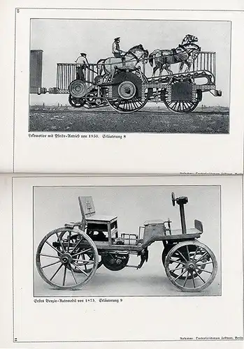 Technik Verkehr Geschichte Eisenbahn Dampfkraftwagen Auto Flugzeug Bildband 1941