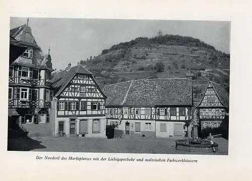 Hessen Bergstraße 1200 Jahre Heppenheim Geschichte Chronik Festschrift 1955