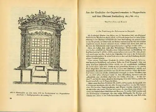 Hessen Bergstraße 1200 Jahre Heppenheim Geschichte Chronik Festschrift 1955