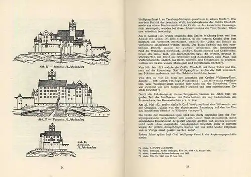 Hessen 700 Jahre Ronneburg bei Büdingen Geschichte Chronik Mittelalter Buch 1959