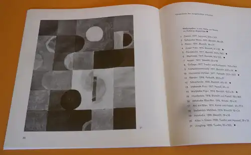 Kunst Malerei Bauhaus Johannes Itten Darmstadt Ausstellung Katalog 1967