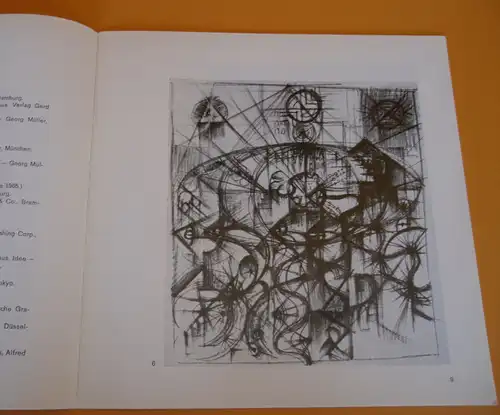 Kunst Malerei Bauhaus Johannes Itten Darmstadt Ausstellung Katalog 1967