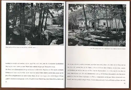 Brandenburg Spreewald Natur Landschaft Trachten Volkskunde Foto Bildband 1930