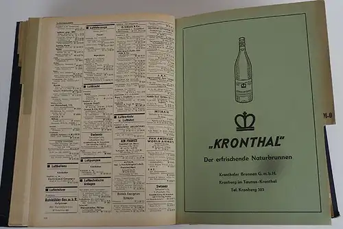 Landes Adressbuch Hessen Industrie Firmen Branchen Gewerbe 2 Teile komplett 1960