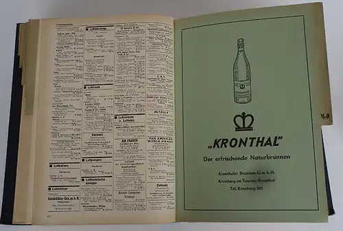 Landes Adressbuch Hessen Industrie Firmen Branchen Gewerbe 2 Teile komplett 1960