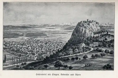 Württemberg Hegau Singen Stadt Geschichte Festung Hohentwiel Führer 1934