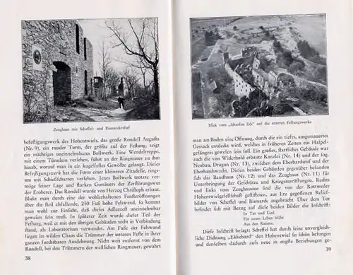 Württemberg Hegau Singen Stadt Geschichte Festung Hohentwiel Führer 1934