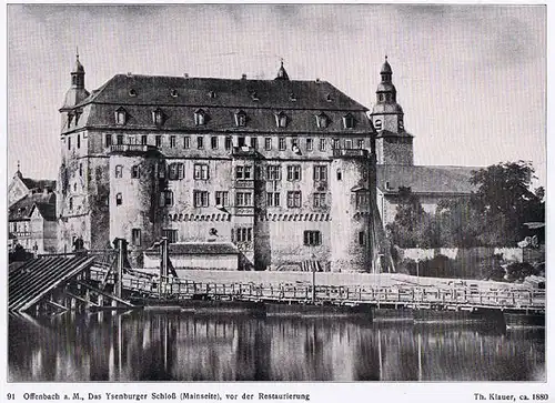 Hessen Frankfurt Main Hanau Offenbach Dreieich Neuisenburg Foto Bildband 1925