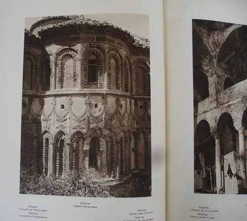Griechenland Landschaft Städte Tempel Architektur Volksleben Foto Bildband 1923