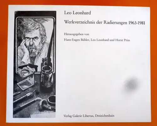 Darmstadt Bergstraße Kunst Grafik Radierung Leo Leonhard Werkverzeichnis 1981