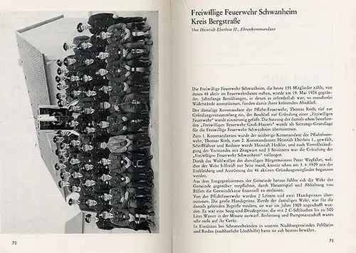 Hessen Bergstaße Bensheim 1200 Jahre Schwanheim Geschichte Festschrift 1966