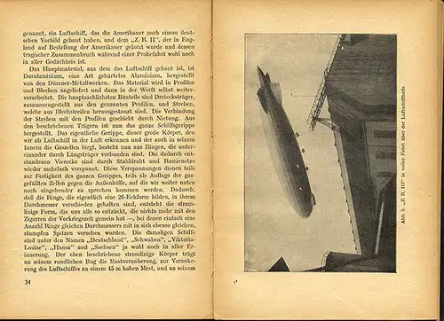 Luftschiff Zeppelin Z.R. III Amerika Fahrt Bau Konstruktion Wittemann 1925