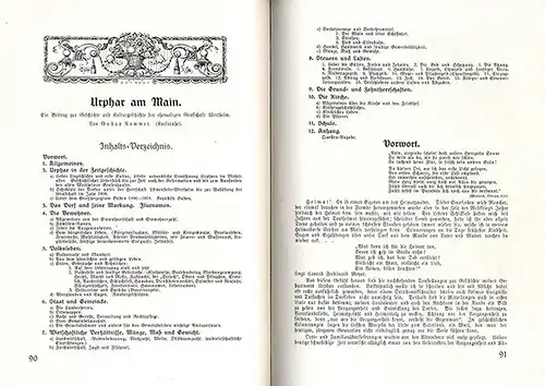 Baden Main Wertheim Familien Geschichte Genealogie Heimat Jahrbuch 1922