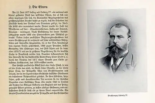 Adel Hessen Darmstadt Großherzog Ernst Ludwig Biografie und Gedenkbuch Buch 1938