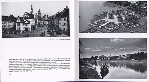 Sachsen Landschaft Heimat Wirtschaft Städte Foto Bildband 1939