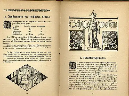 Württemberg Stuttgart Stadt Geschichte Ereignisse Chronik Wetter Jahrbuch 1898