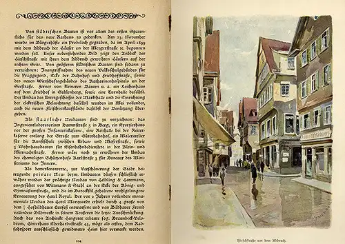 Württemberg Stuttgart Stadt Geschichte Ereignisse Chronik Wetter Jahrbuch 1898