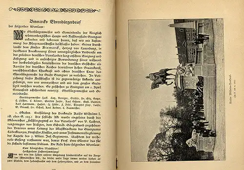 Württemberg Stuttgart Stadt Geschichte Ereignisse Chronik Wetter Jahrbuch 1898