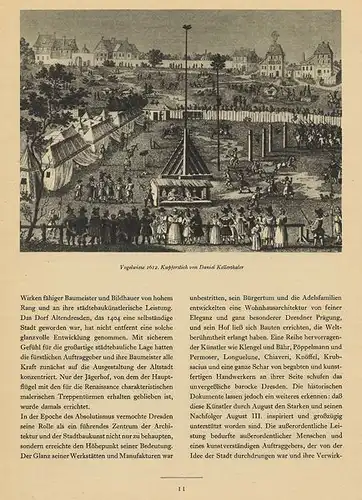 Sachsen 750 Jahre Dresden Stadt Geschichte Wiederaufbau Festschrift 1956 