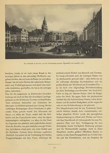 Sachsen 750 Jahre Dresden Stadt Geschichte Wiederaufbau Festschrift 1956 