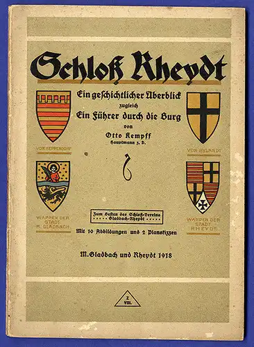 Rheinland Mönchengladbach Schloss Rheydt Geschichte Mittelalter Baukunst 1918