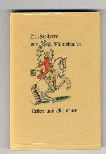 Deutsche Literatur Aufklärung Baron Münchhausen illustriert von Fritz Kredel