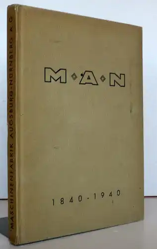 Bayern Augsburg Nürnberg 100 Jahre Maschinen Fabrik Geschichte Festschrift 1940