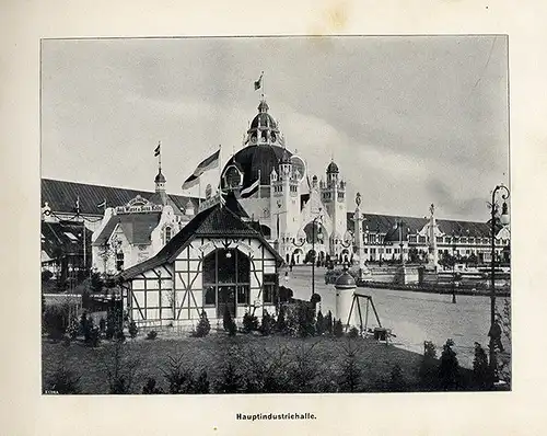 Rheinland Düsseldorf Industrie Gewerbe Ausstellung Bilder Foto Album 1902