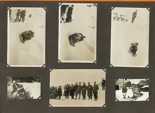 Schweiz Wintersport Olympiade in Davos Foto Sammlung 1928