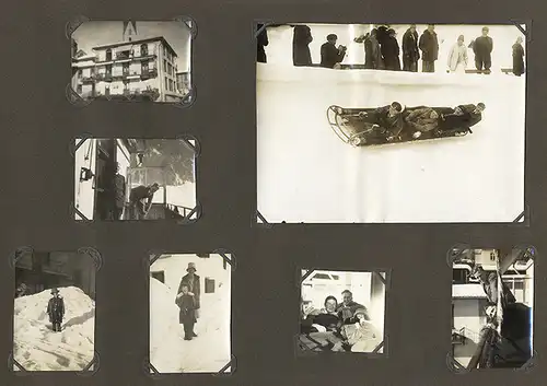 Schweiz Wintersport Olympiade in Davos Foto Sammlung 1928