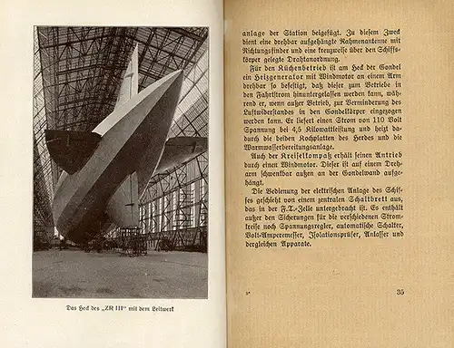 Luftschiff Zeppelin Z.R. III Geschichte Fahrt Bau Konstruktion Pochhammer 1924