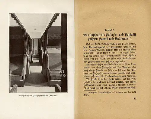 Luftschiff Zeppelin Z.R. III Geschichte Fahrt Bau Konstruktion Pochhammer 1924