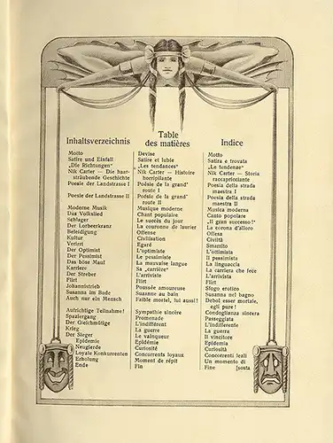 Schweiz Böser Humor Satire mit Bildern von Hans Eggimann Zürich Bilderbuch 1914