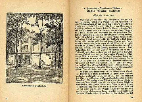 Baden Schwarzwald Freudenstadt Nagold Schiltach Oppenau Auto Reiseführer 1928