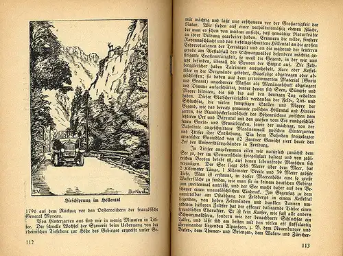 Baden Schwarzwald Freudenstadt Nagold Schiltach Oppenau Auto Reiseführer 1928