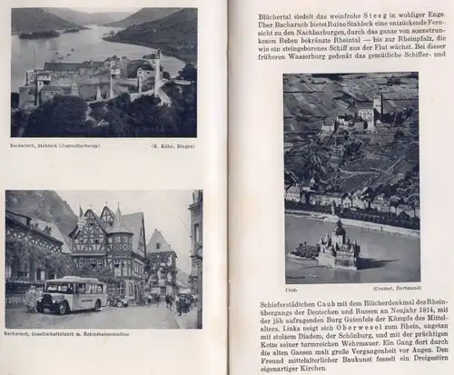 Deutsche Reichsbahn Koblenz Mainz Speyer Mittelrhein Reise Verkehrsbuch 1926