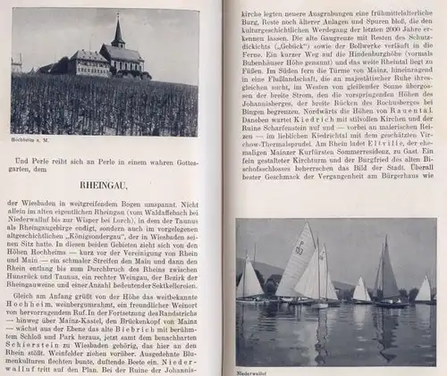 Deutsche Reichsbahn Koblenz Mainz Speyer Mittelrhein Reise Verkehrsbuch 1926