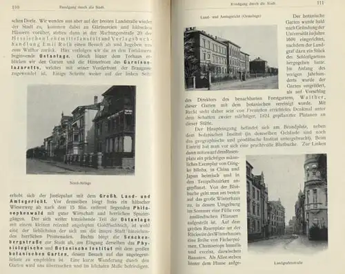 Hessen Gießen und Umgebung Reiseführer mit Branchen und Adressteil 1907