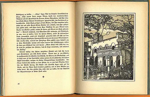 Musäus Märchenbuch 3 Schwestern illustriert von Karl Borschke Wolf Verlag Wien