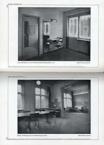 Deutsche Wohnung Innenraum Möbel Design Bauhaus Moderne Foto Bildband 1931