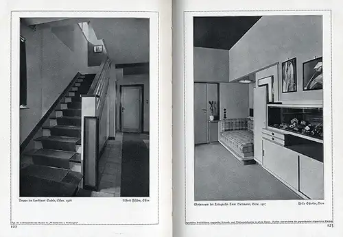 Deutsche Wohnung Innenraum Möbel Design Bauhaus Moderne Foto Bildband 1931