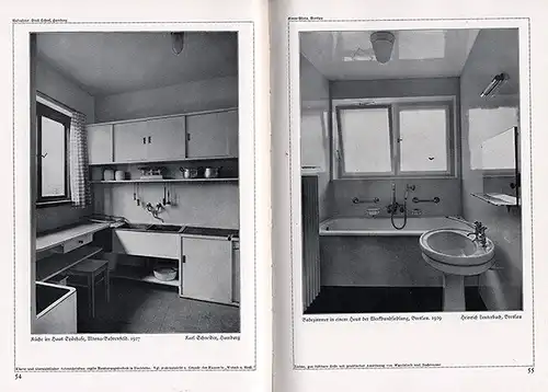 Deutsche Wohnung Innenraum Möbel Design Bauhaus Moderne Foto Bildband 1931